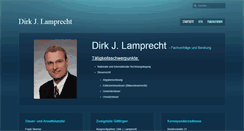 Desktop Screenshot of djlamprecht.de