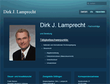 Tablet Screenshot of djlamprecht.de